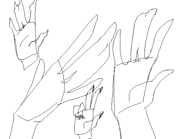 Hands…