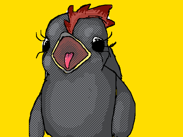I really need to sleep… chicken drawing I guess??