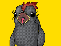 I really need to sleep… chicken drawing I guess??