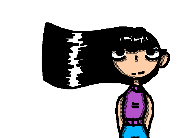 Hair animation test
