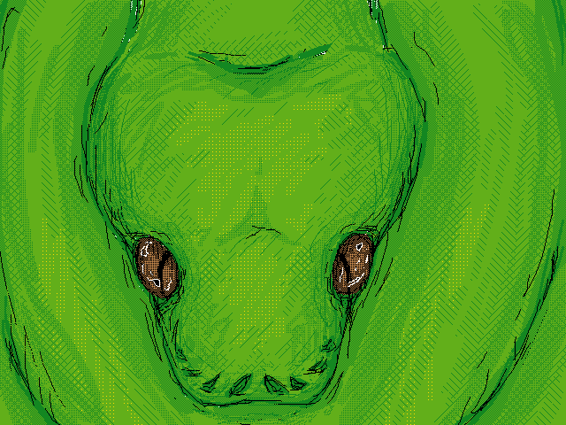 Python🐍 (first ever snake drawing!)