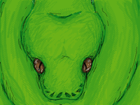 Python🐍 (first ever snake drawing!)