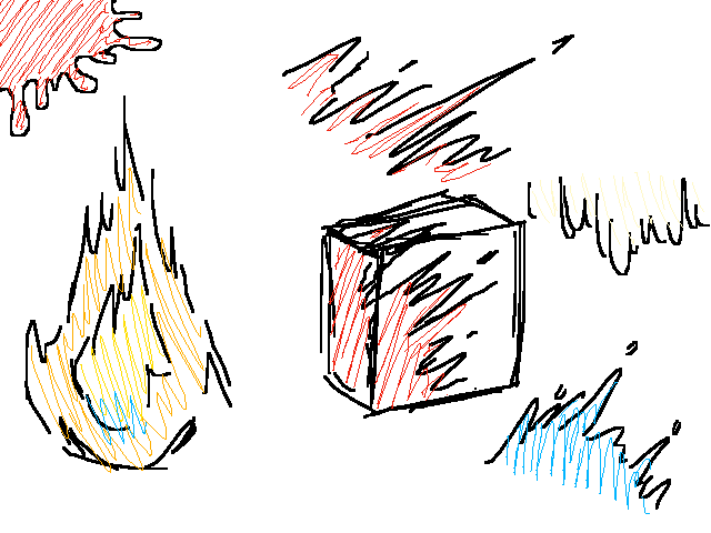 Five effects, one canvas