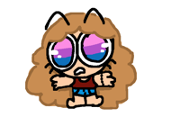 Made a silly little sticker for my phone(comments)