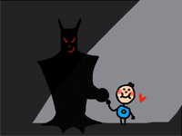 Me and my art block demon