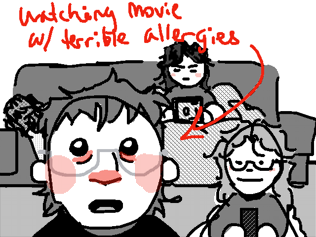 Me and the boys at the slumber party