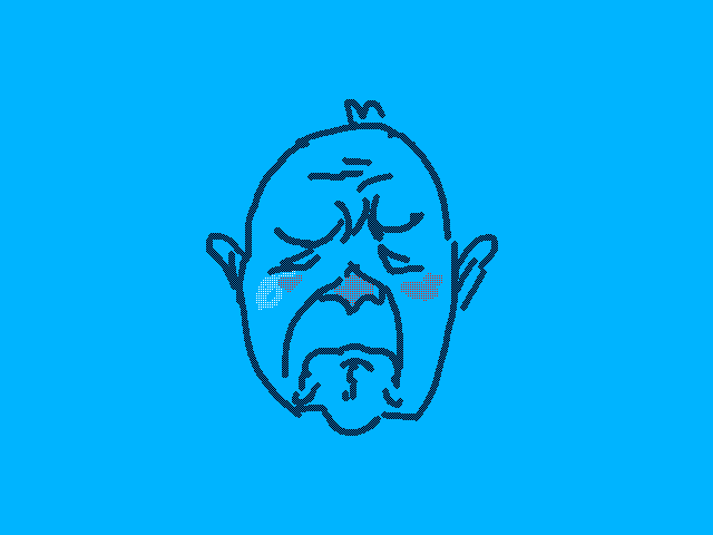 (Tw: mild flash; eye strain)