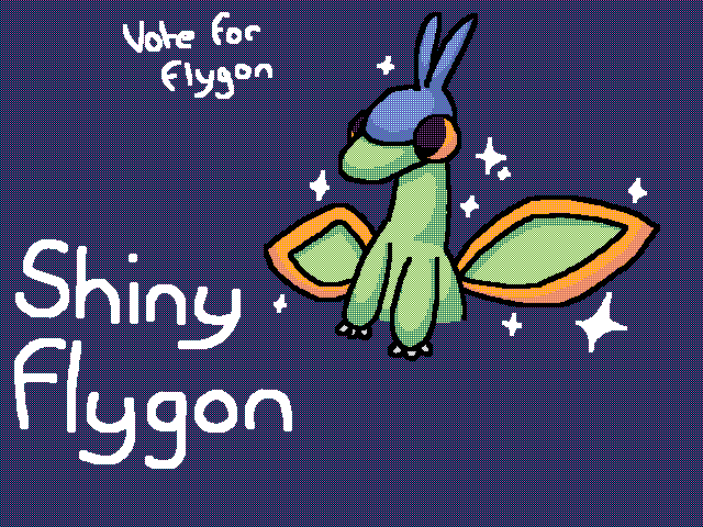 Shiny Flygon very cuute