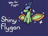 Shiny Flygon very cuute