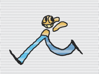 Run (monitor screen filter medium dither)