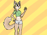 Anthro Girl (I tried)