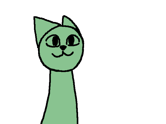Licking Cat (finished)