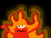 Elmo Fire Meme