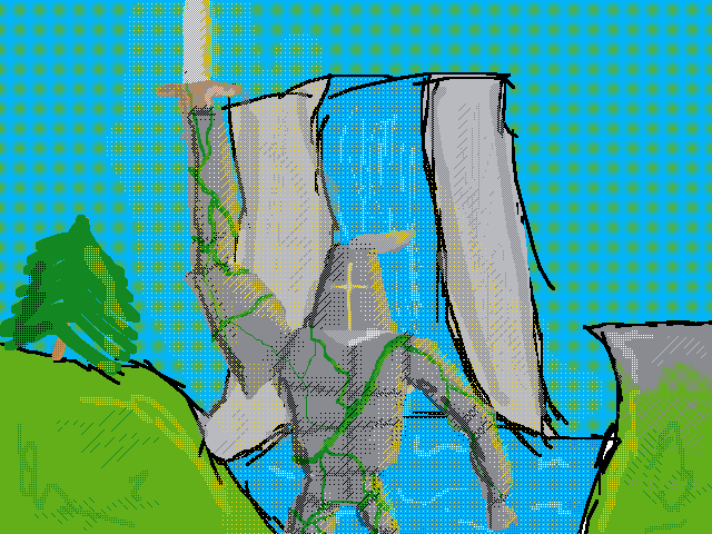 Knight statue