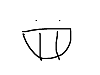 I drew this face again