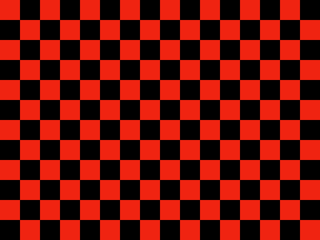 Moving checkerboard illusion rainbow version