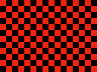 Moving checkerboard illusion rainbow version