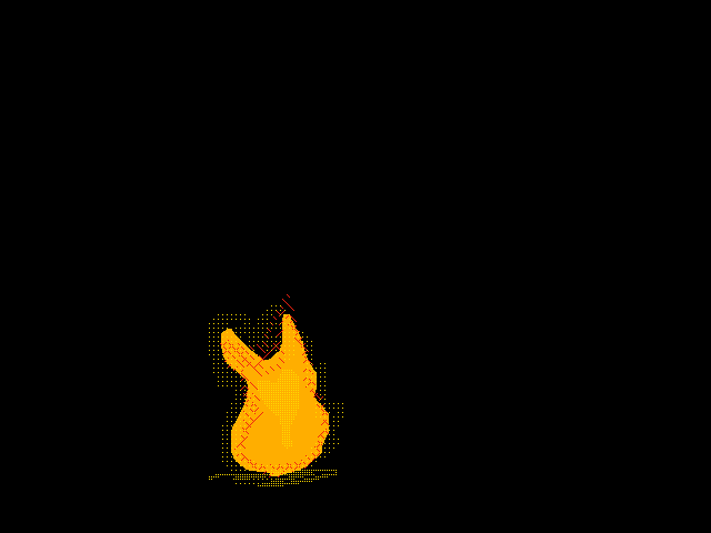 This is a FIRE animation
