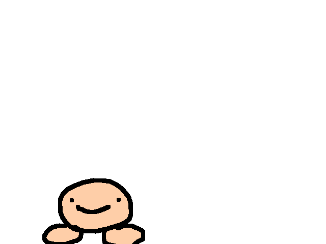 Poor little blob dude