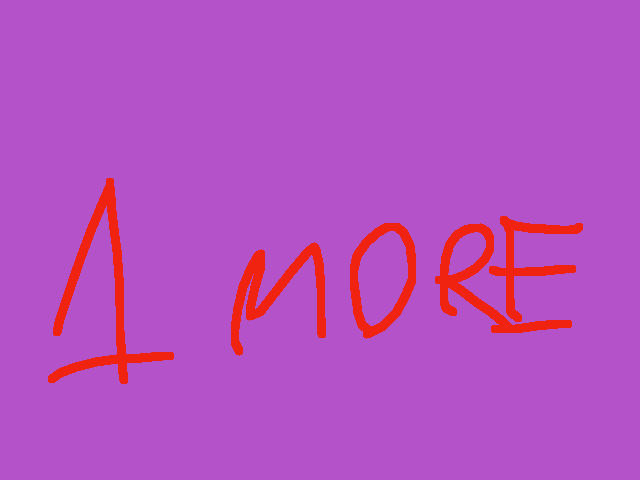 1 MORE FOLLOWER
