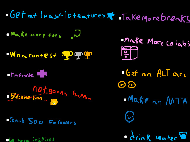 2026 Goal bc everyone else is doing it