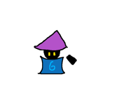 Hexer is waving