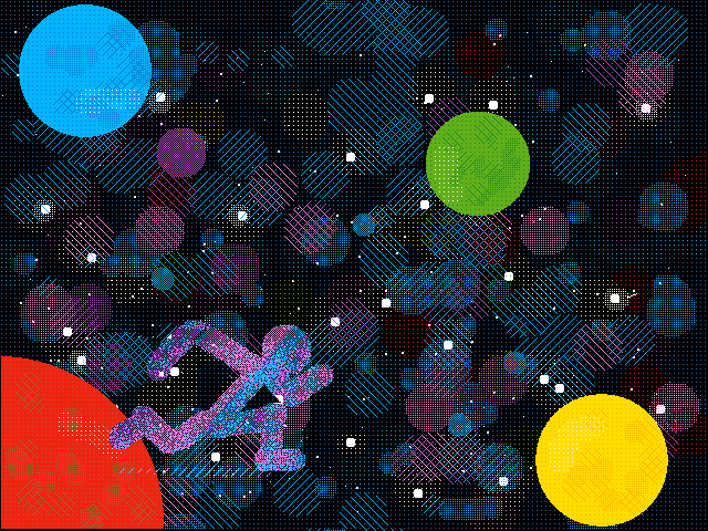 Sprinting galaxy man finished