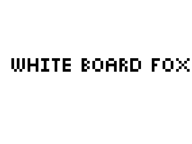 W H I T E B O A R D F O X