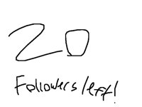 Almost 300 followers!!