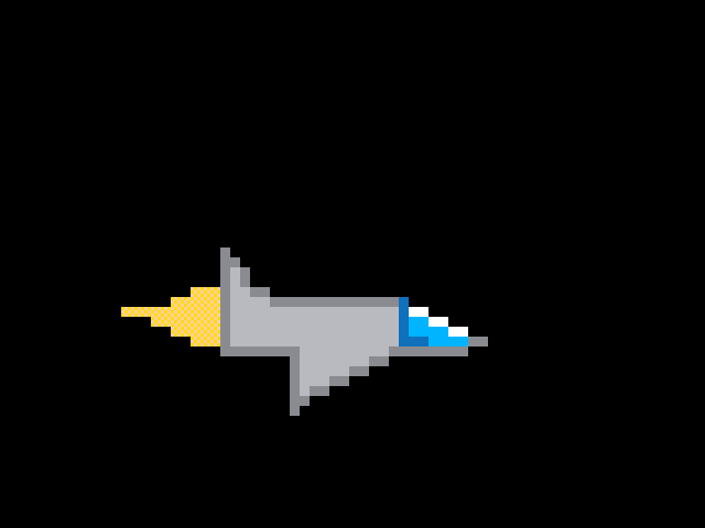 Jet (sprite for Space game)