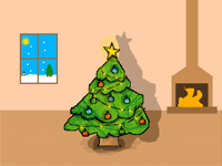 Christmas Tree Scene