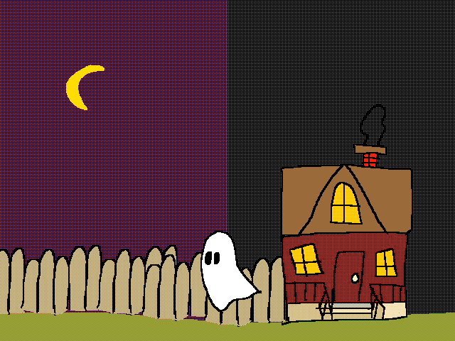 Ghosts Jack-O-Lantern