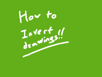How to invert Drawings!