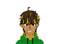 Drew @Tusches Oc as a Human :3