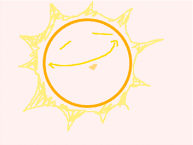 rain didnt come!its sunny today!