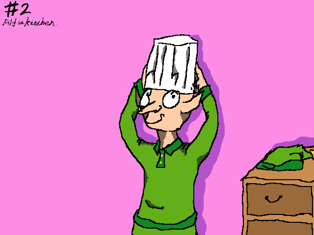 Alf the Elf   #2: kitchen