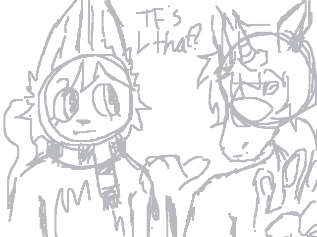 My and my boyfriend’s fursonas together