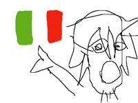I got to fucking Italy after 13 hours of car