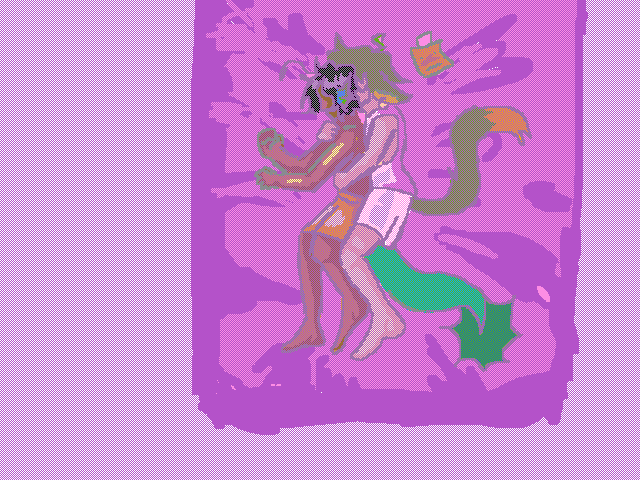 Lazy ass doodle