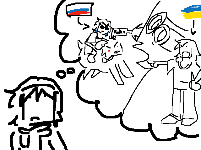 What people think happens when I talk to 🇺🇦 ppl