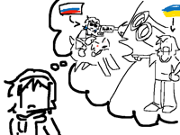 What people think happens when I talk to 🇺🇦 ppl