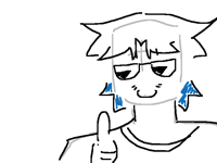 This loser has friends now