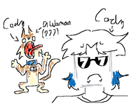 So apparently the kitty pet Cody is a she cat