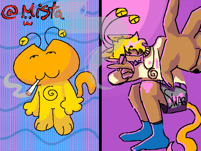 Draw jingle kitty in your style