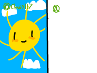Draw sun in your style!