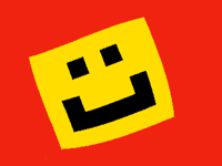 Wavy smile (flash warning)