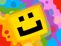 Wavy smile (flash warning)