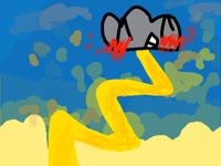 drew this during a thunderstorm