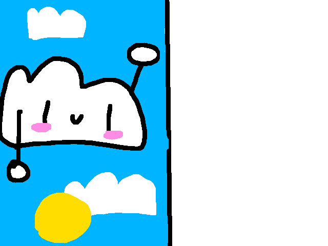 Draw cloudy in YOUR style!