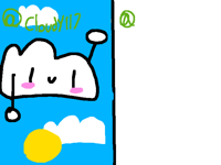 Draw cloudy in YOUR style!